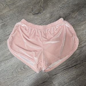Brandy Melville velvet shorts